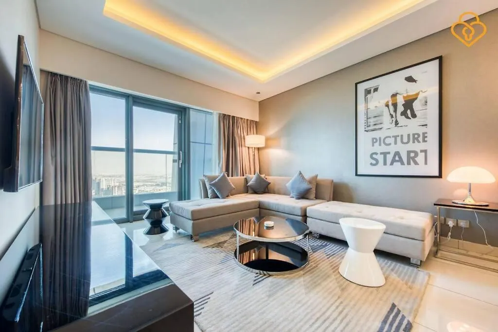 Keysplease Luxury 1 B/R Apt In Paramount Towers By Damac Dubai